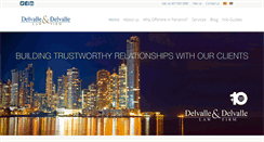 Desktop Screenshot of delvallepanama.com